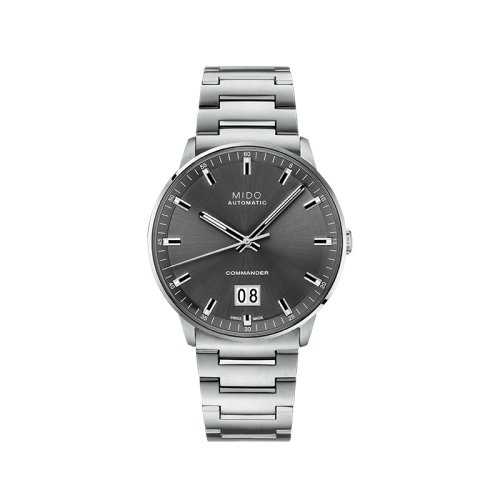 mido/美度  指揮官系列100周年紀(jì)念日鋼帶自動機(jī)械表男表42.00毫米 M021.626.11.061.00