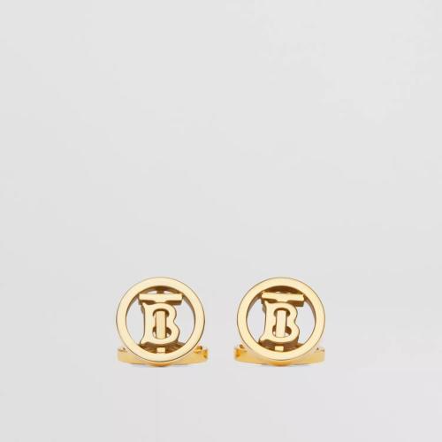  BURBERRY 22年秋冬 男士 專屬標(biāo)識(shí)裝飾鍍金袖扣 80502101