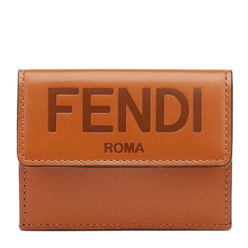 FENDI/芬迪 MICRO TRIFOLD系列牛皮革錢包 8M0395 AAYZ