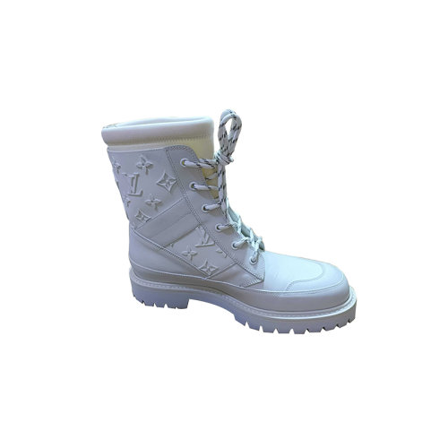 LV  路易威登 男士立體浮雕logo雪地靴/滑雪靴