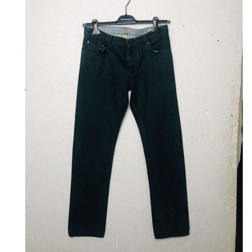 BURBERRY/博柏利 綠色男士牛仔長褲