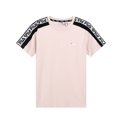 FILA/斐樂 女士棉質(zhì)圓領(lǐng)短袖T恤 688045