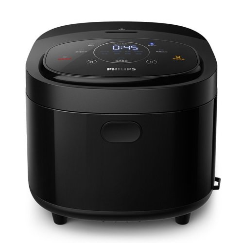 Philips/飛利浦 電飯煲4L智能預(yù)約電飯鍋智芯回漩IH電磁加熱火紋鍋 黑色HD4528/00