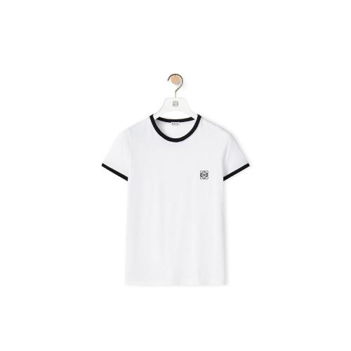  LOEWE羅意威 22年秋冬 女士 短袖T恤 Anagram T-shirt in cotton S359Y22X28-2100