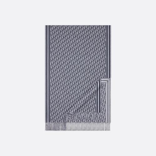  DIOR迪奧 22年秋冬 男士 圍巾 écharpe Dior Oblique 93E0017A0229_C588