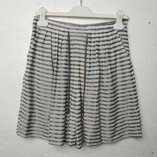 Giorgio Armani/喬治阿瑪尼白色條紋女士裙褲  RAP03MRA42M101  瑕疵折扣