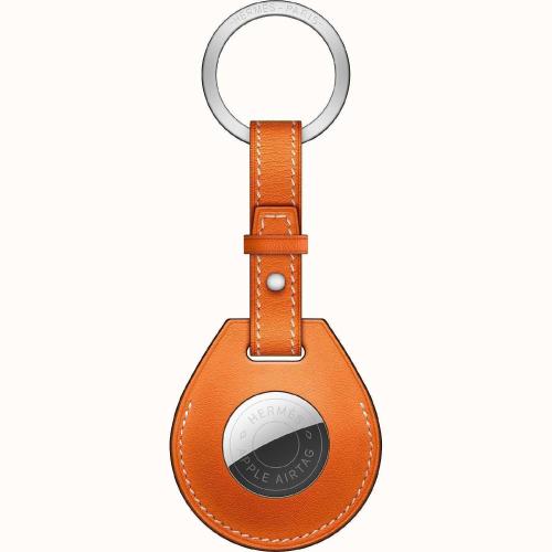  HERMES愛馬仕 22年秋冬 女士 鑰匙扣 Porte-cles Apple AirTag Hermes H0005581 9300