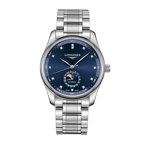 LONGINES/浪琴 名匠系列 鉆石時標(biāo) 自動機(jī)械男士腕表 L2.909.4.97.6