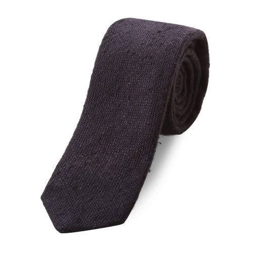 PRADA/普拉達(dá) 棉質(zhì)桑蠶絲混紡 簡約設(shè)計男士領(lǐng)帶