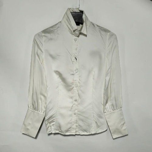 Emporio Armani/安普里奧阿瑪尼/米白色女士長袖襯衫