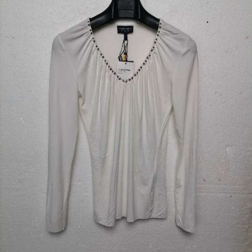 Emporio Armani/安普里奧阿瑪尼/白色女士針織衫/毛衣