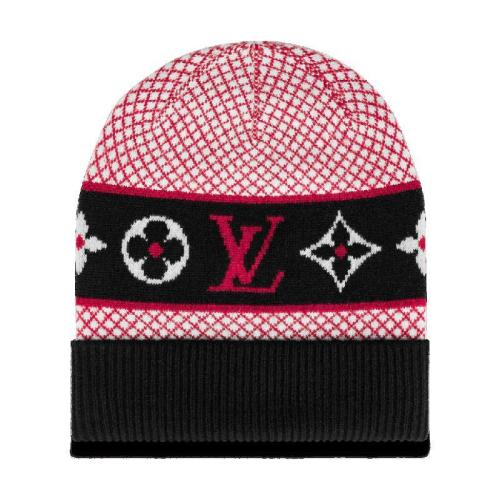 LV路易威登 22年秋冬 女士 帽子 Double LV 針織帽 M77312 預定商品2-6周發(fā)貨