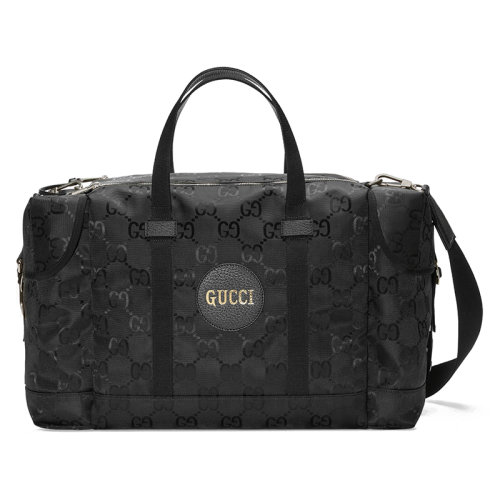 GUCCI/古馳  20  Off the Grid系列 黑色尼龍可回收材料手提斜挎旅行包 630 350 H9HHN 1000