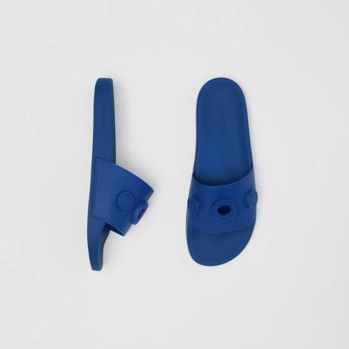  BURBERRY 22年秋冬 男士 徽標(biāo)裝飾拖鞋 80496741