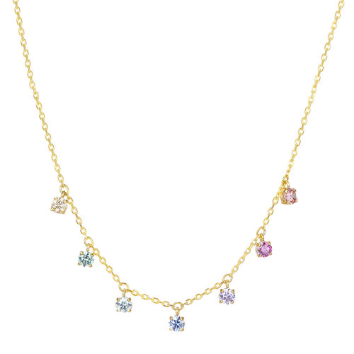 Swarovski 施華洛世奇 女士 鍍玫瑰金色仿水晶項(xiàng)鏈 女士項(xiàng)鏈 5384392