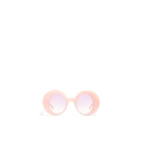  LOEWE羅意威 22年秋冬 女士 太陽眼鏡 Oversized round sunglasses in acetate G736270X05-694