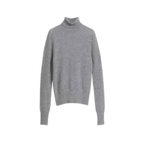  MaxMara/麥絲瑪拉 女士淺灰色時尚休閑針織衫/毛衫 SUMATRA-003 PLFSX