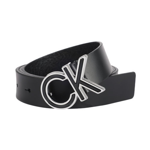 Calvin Klein/卡爾文·克萊因休閑時(shí)尚潮流男士腰帶簡(jiǎn)約黑色