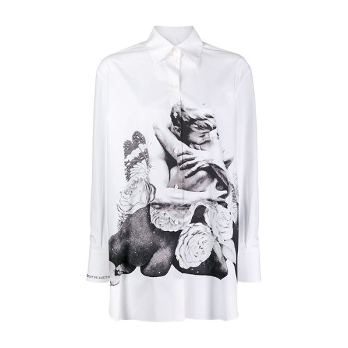 Valentino/華倫天奴 女裝  服裝 白襯衫 女性 女士長袖襯衫 SB0AB14U52G9K0  HC0640