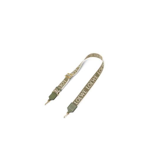  LOEWE羅意威 21年秋冬 女士 掛飾 Anagram strap in jacquard and calfskin C073T87X01-4364 預(yù)定商品1-3周發(fā)貨