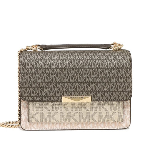 Michael Kors/邁克·科爾斯 老花滿印 翻蓋設計 百搭款 女款 30H1GJ4L9V