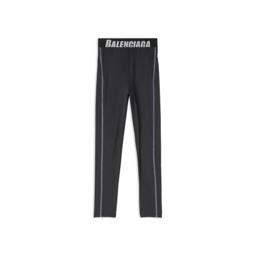  BALENCIAGA巴黎世家 22年秋冬 女士 休閑褲 Womens Athletic Cut Leggings in Black 7195204C3