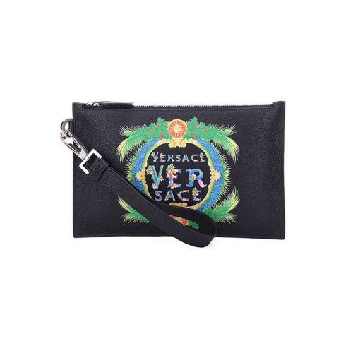 VERSACE/范思哲  女包 時尚 女士黑色手拿包 VERSACE-CEDP84725DVSIG-41MP