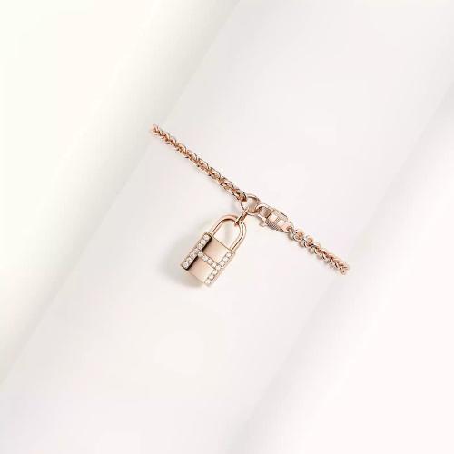  HERMES愛馬仕 22年秋冬 女士 手鏈 Bracelet Amulettes Cadenas H121415B 00SH