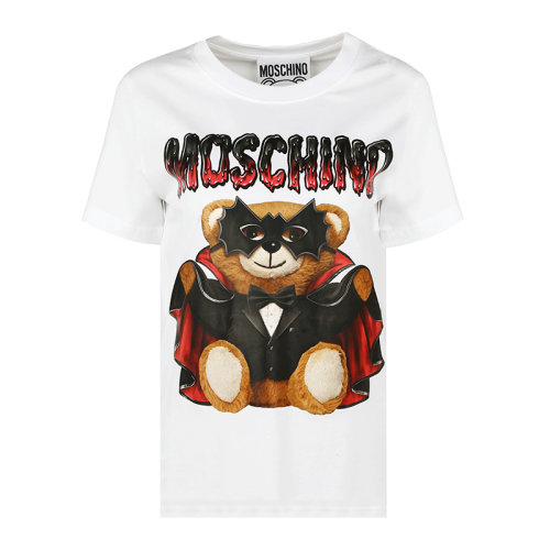 MOSCHINO/莫斯奇諾時(shí)尚潮流女士短袖T恤女士短袖T恤V071205401