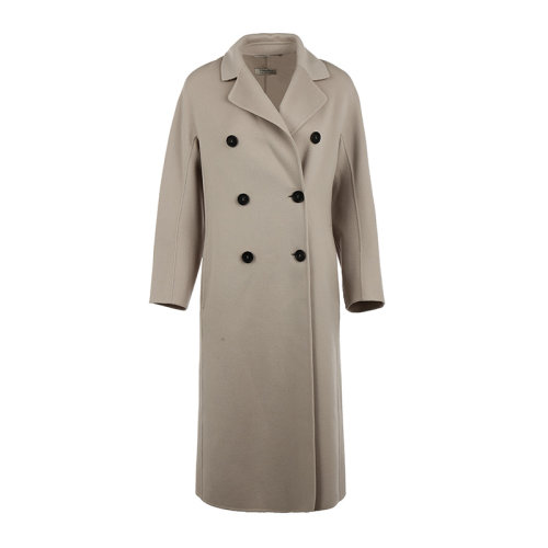 MaxMara/麥絲瑪拉21新品綿羊毛雙排扣長款女士大衣90160519000RONNIE