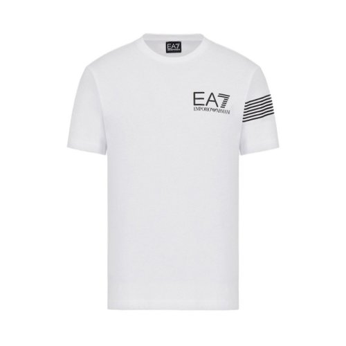  Emporio Armani/安普里奧阿瑪尼 男士白色棉質(zhì)短袖T恤 6KPT03 PJ3BZ 1100 PLFSX