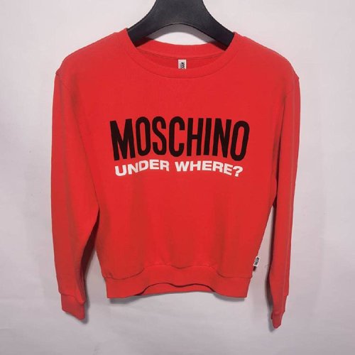 MOSCHINO/莫斯奇 紅色系女士長袖衛(wèi)衣