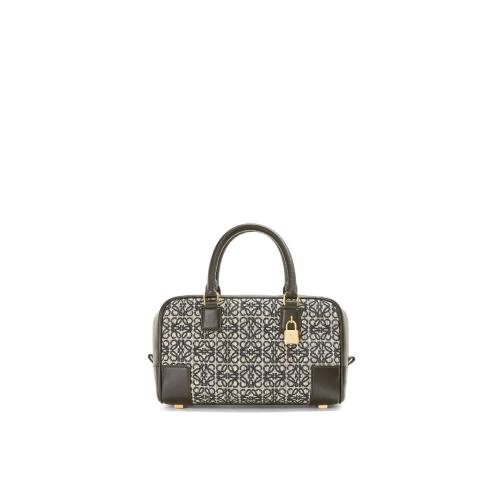  LOEWE羅意威 22年秋冬 女士 手提包 Amazona 23 in Anagram jacquard and calfskin A039N07X03