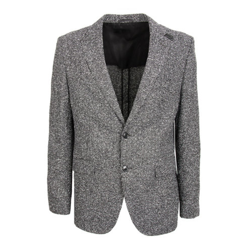 HUGO BOSS/雨果博斯  男裝 服裝 羊毛滌綸黑商務(wù)休閑 男士西服 50375944