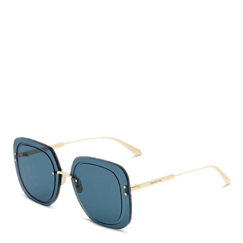 DIOR 迪奧 女士 藍(lán)色方形鏡框太陽(yáng)鏡 女士太陽(yáng)鏡 ULTDSUR-B0B0