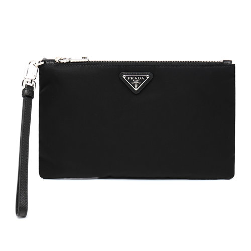 PRADA/普拉達(dá)時尚簡約手拿包牛皮革女士手包2NH004064