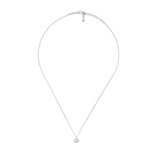  GUCCI古馳 22年秋冬 女士 GG Running系列白金項鏈 481638 J8540 9066