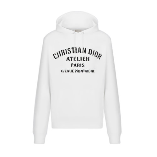 DIOR/迪奧 男士CHRISTIAN DIOR ATELIER白色連帽衛(wèi)衣 043J646A0531_C088