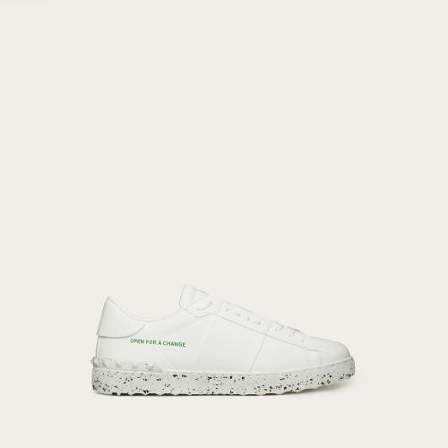  VALENTINO華倫天奴 22年秋冬 男士 休閑運動鞋 Baskets Open for a Change en matiere dorigin