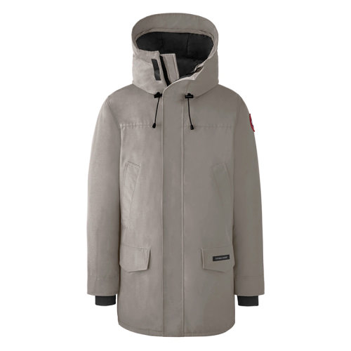 CANADA GOOSE/加拿大鵝   LANGFORD系列 男士石灰石色連帽毛邊防風派克大衣2062M-CALCAIRE