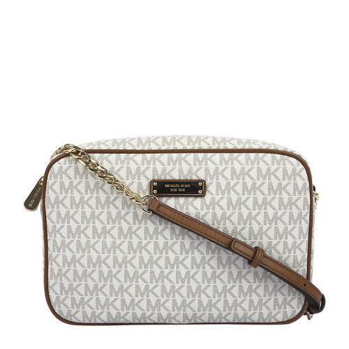  Michael Kors/邁克·科爾斯 女士米色時尚休閑單肩斜挎包 32S7GJSC7B150