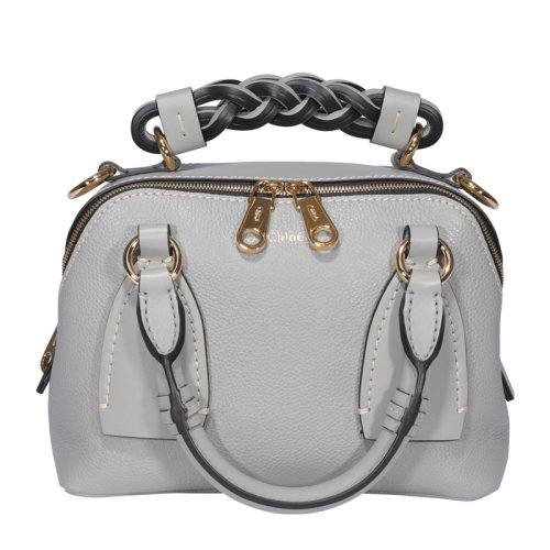 CHLOE/克洛伊  女士綠色小牛皮金色浮雕徽標(biāo)編織手提可調(diào)節(jié)肩帶手提包單肩包斜挎包女包C20US361-C62-38A