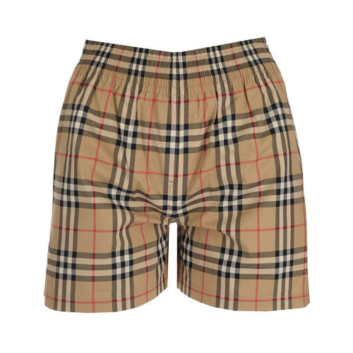 BURBERRY/博柏利 女士格紋棉質(zhì)短褲 8040598