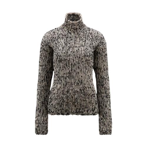  MONCLER蒙可蒙克萊 22年秋冬 女士 針織衫 高領羊毛混紡毛衣 H20949F00002M2131P90