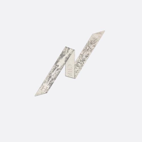  DIOR迪奧 22年秋冬 女士 絲巾 ABCDior Mitzah 絲巾 11ABC106H600_C850