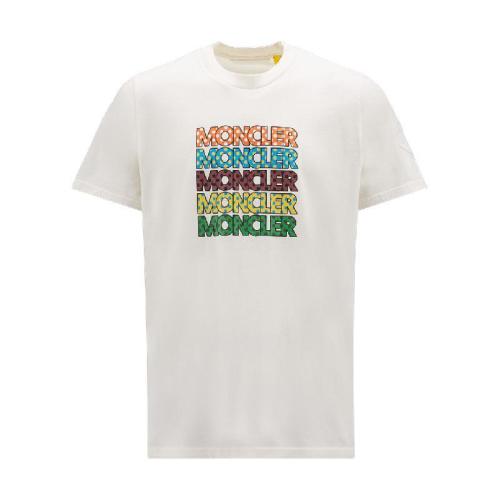  MONCLER蒙可蒙克萊 22年秋冬 男士 短袖T恤 Logo T-Shirt H20928C00008M2326034