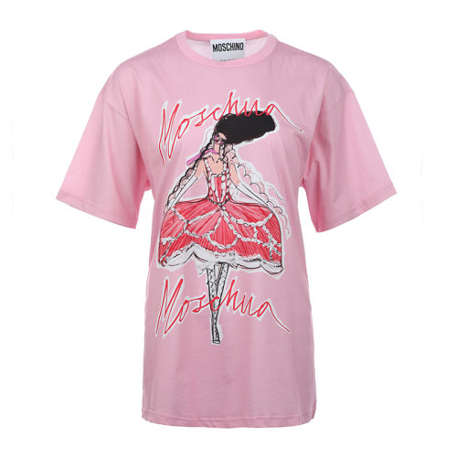 MOSCHINO/莫斯奇諾22春夏女士短袖T恤A071205401