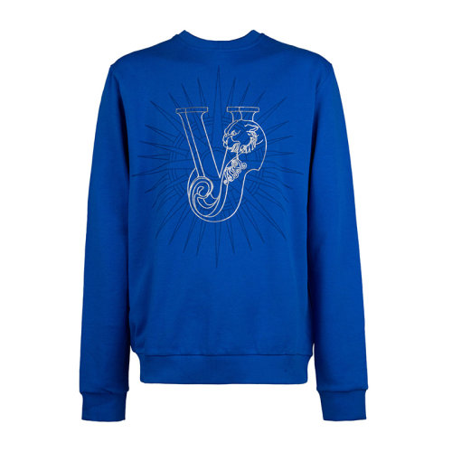 VERSACE/范思哲 男裝 服飾 上衣棉圓領(lǐng)印花 男衛(wèi)衣 B7GLB700-6112