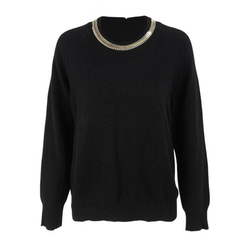 BURBERRY/博柏利男士針織衫/毛衣黑色羊毛羊絨z2