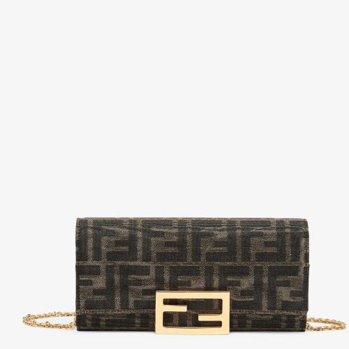  FENDI芬迪 22年秋冬 女士 單肩包 Continental With Chain 8M036_98PF0A6E